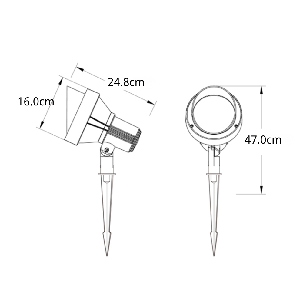 Nimbl LED Nordic Minimalist Outdoor Stake Lights