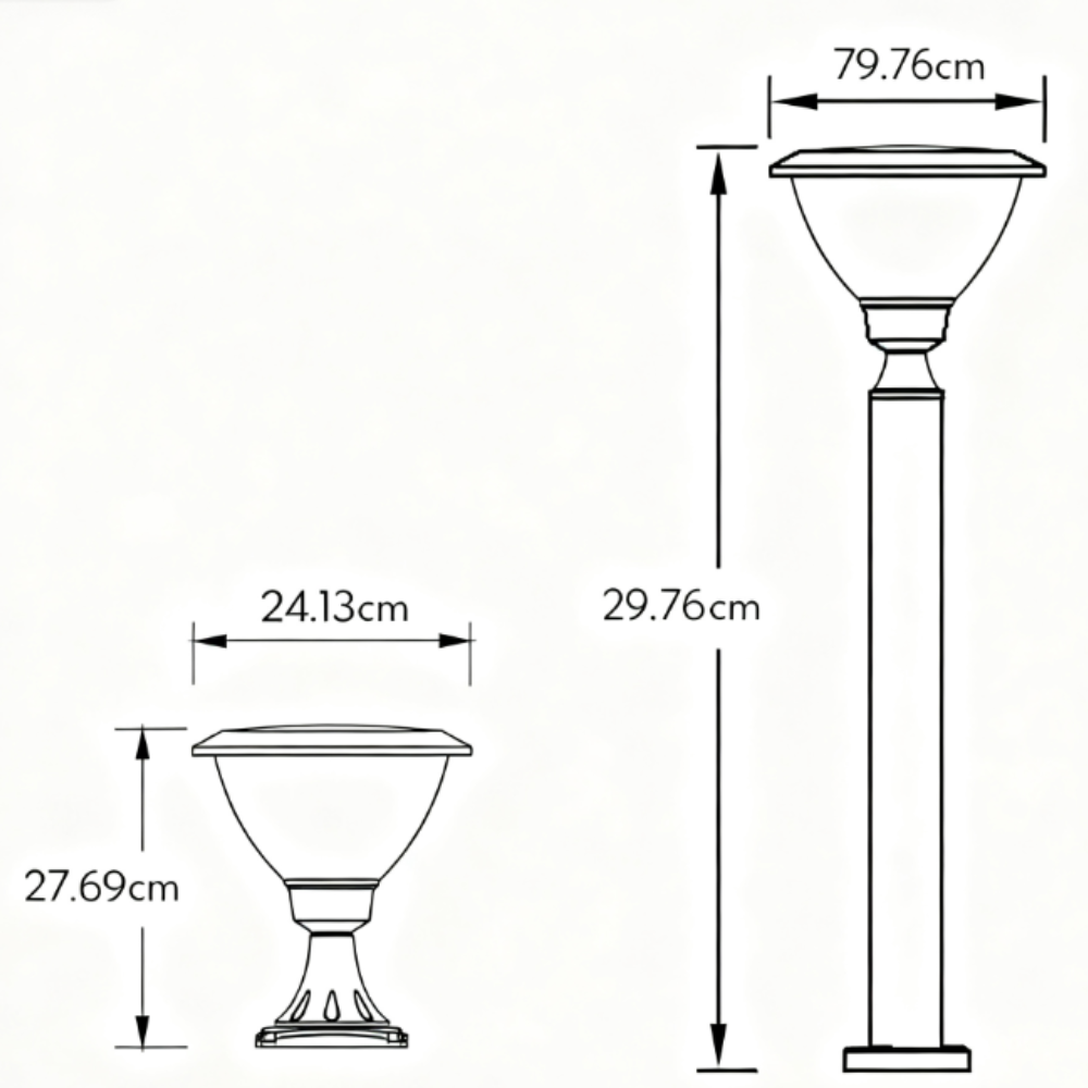Darlene Modern Minimalist Outdoor Lights