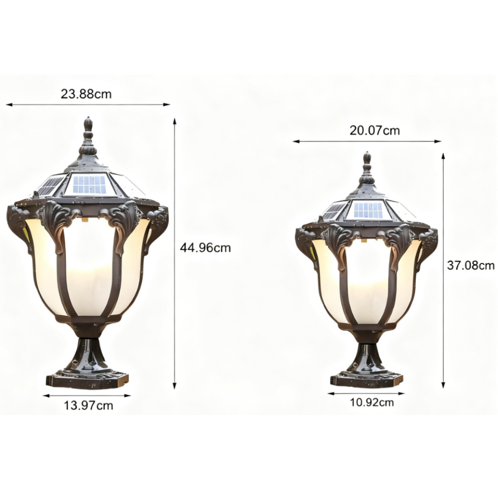 Eagled Classic Outdoor Pier-Mount Post Light