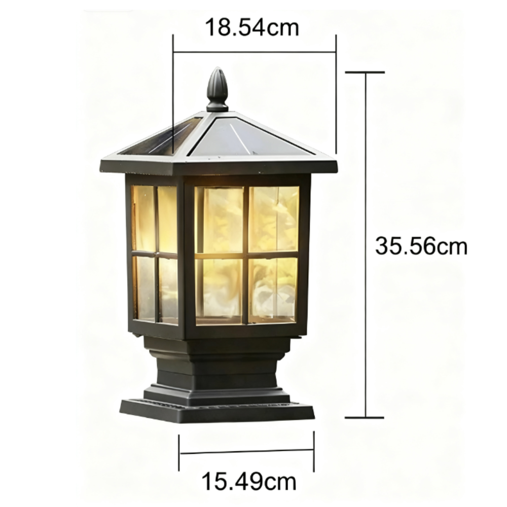 Lcy Traditional LED Classic Outdoor Pillar Lights