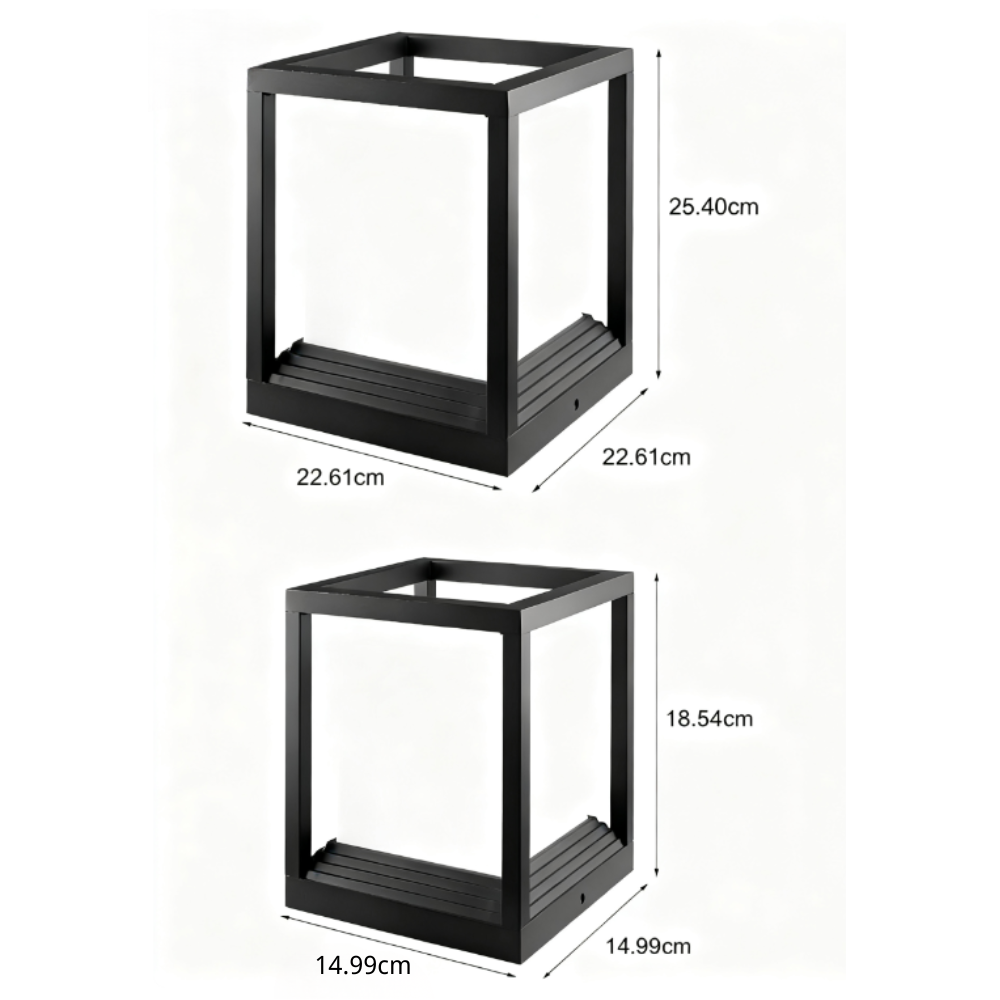 Roberta Minimalist LED Modern Outdoor Fence Post Lights