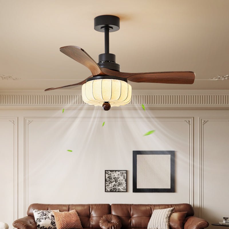 Svelk Vintage Ceiling Fan Light-Neutral Decor