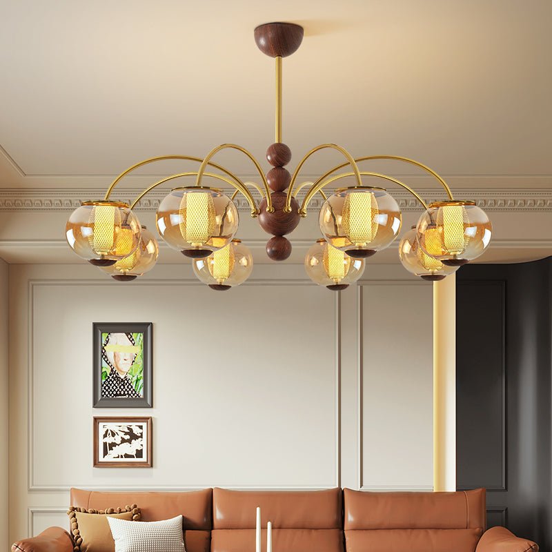 Mae Bloom Chandelier-Neutral Decor