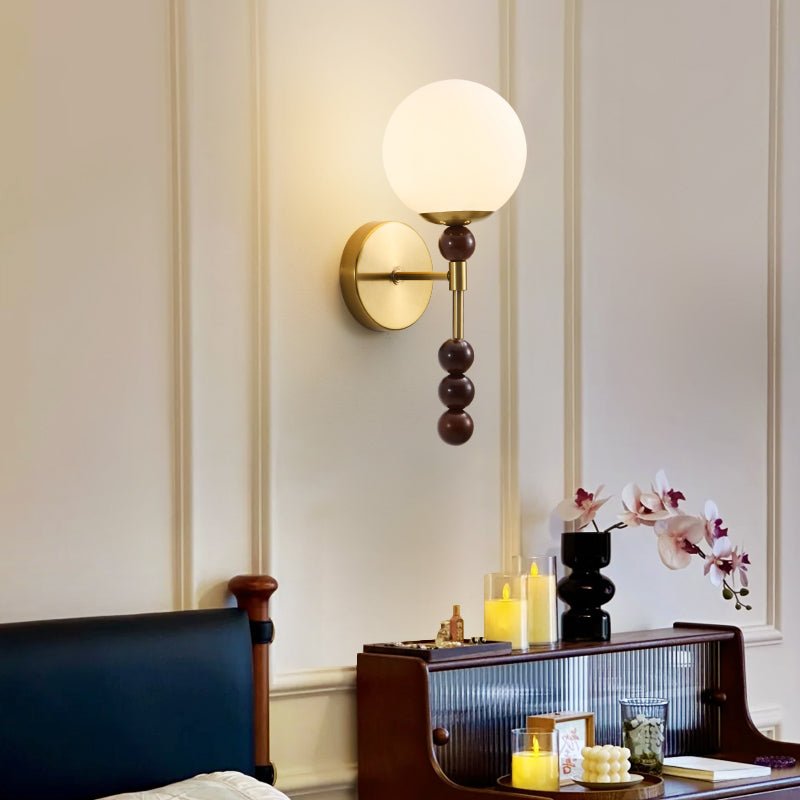 Blendor Globe Wall Sconce-Neutral Decor
