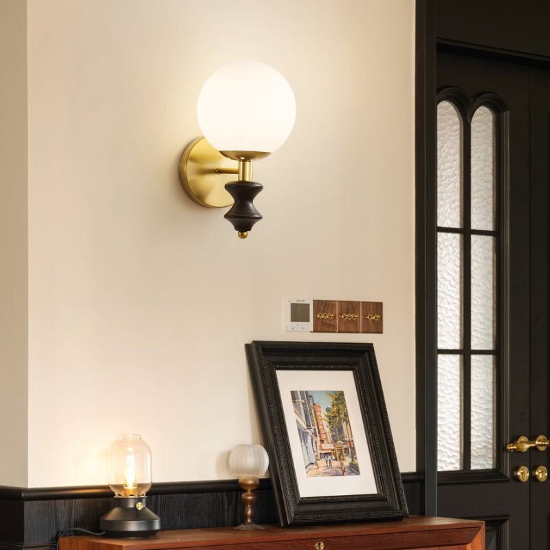 Kios Globe Wall Sconce-Neutral Decor