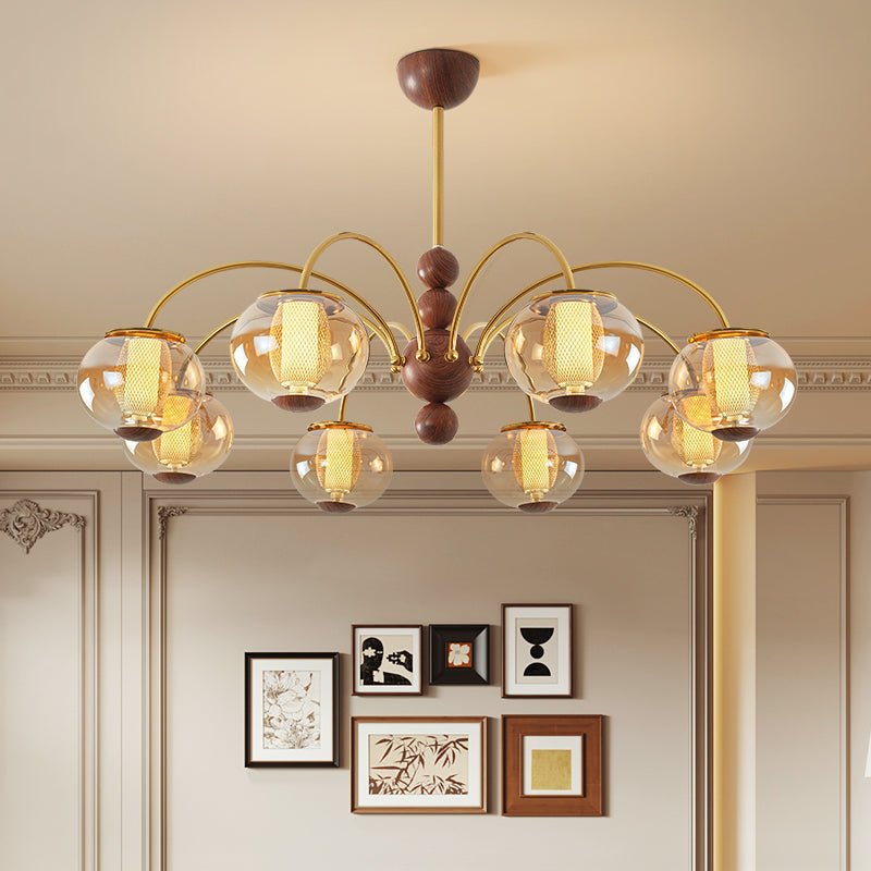 Mae Bloom Chandelier-Neutral Decor