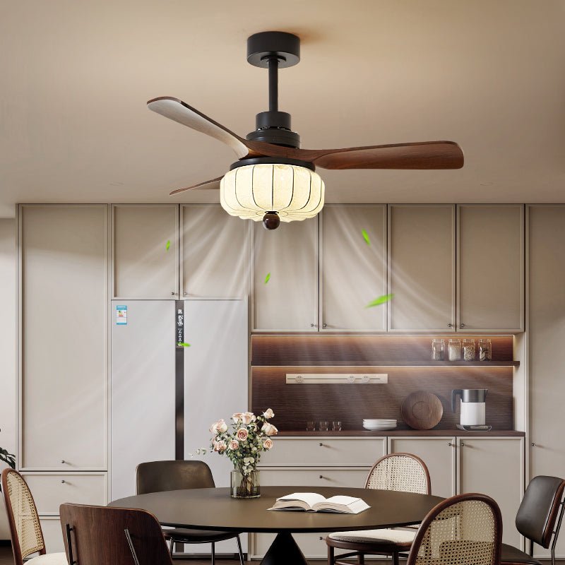 Svelk Vintage Ceiling Fan Light-Neutral Decor