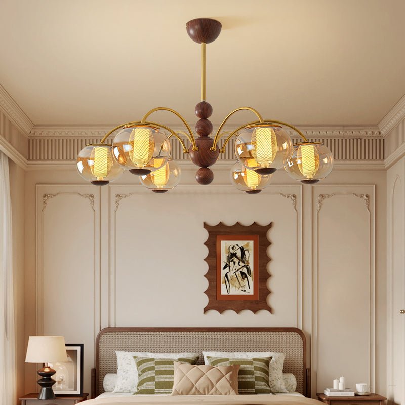 Mae Bloom Chandelier-Neutral Decor
