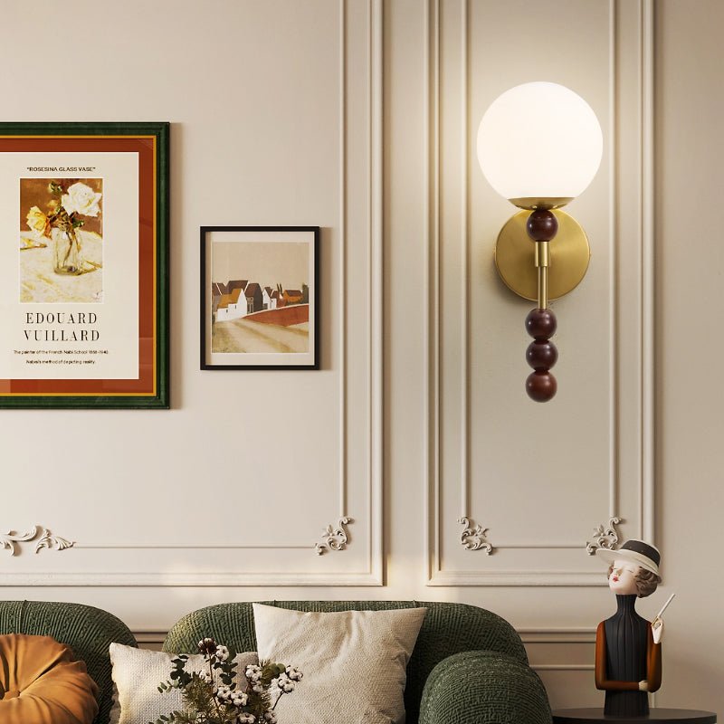 Blendor Globe Wall Sconce-Neutral Decor