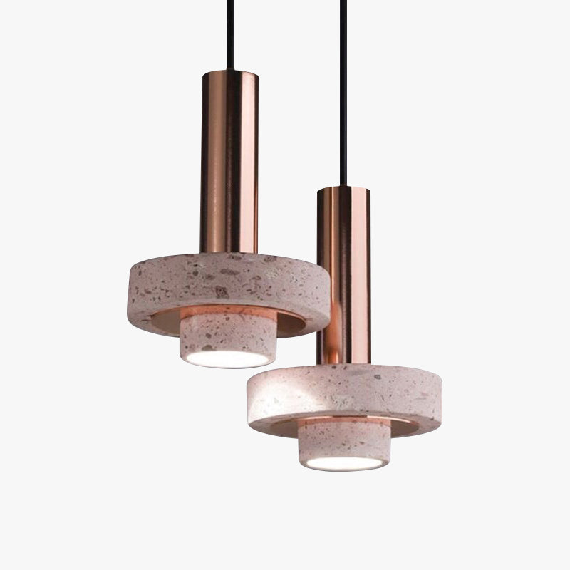 Arisha Modern LED Art Deco Colorful Pendant Light, Terrazzo - Neutral Decor