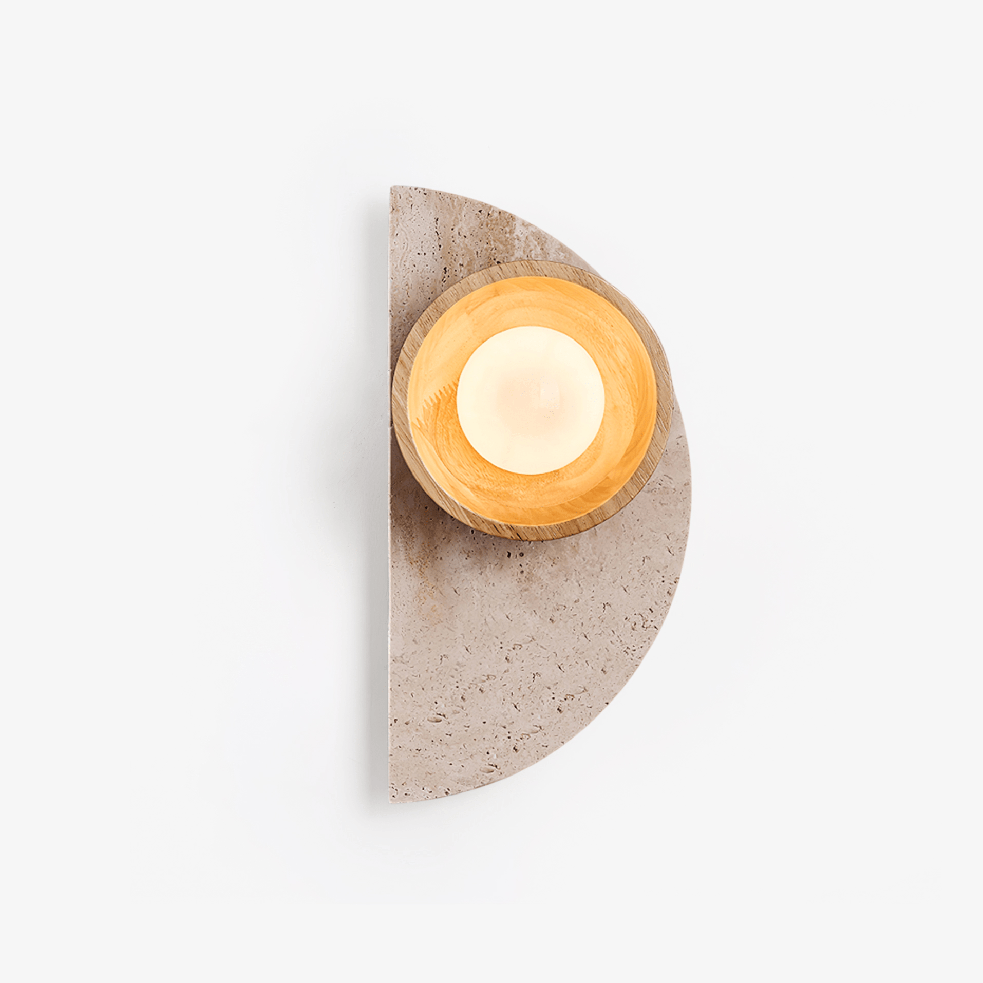 Fynor Arc Wall Sconce-Neutral Decor