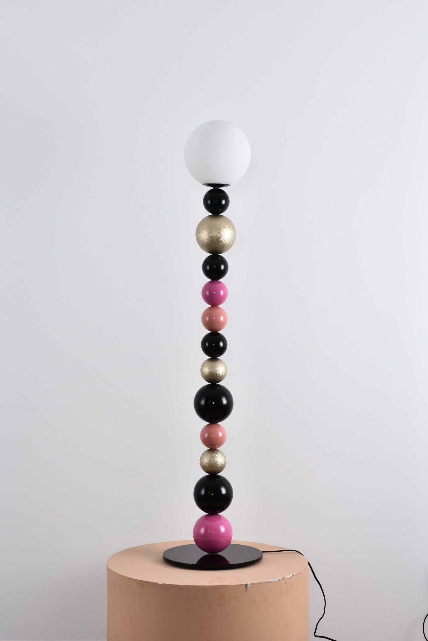 Kaleido Round Balls Stacking Floor Lamp-Neutral Decor