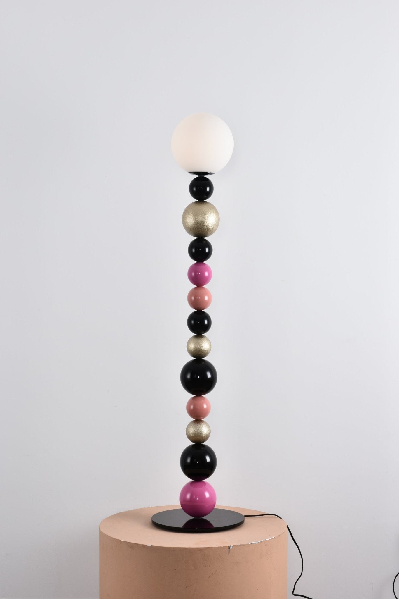 Kaleido Round Balls Stacking Floor Lamp-Neutral Decor