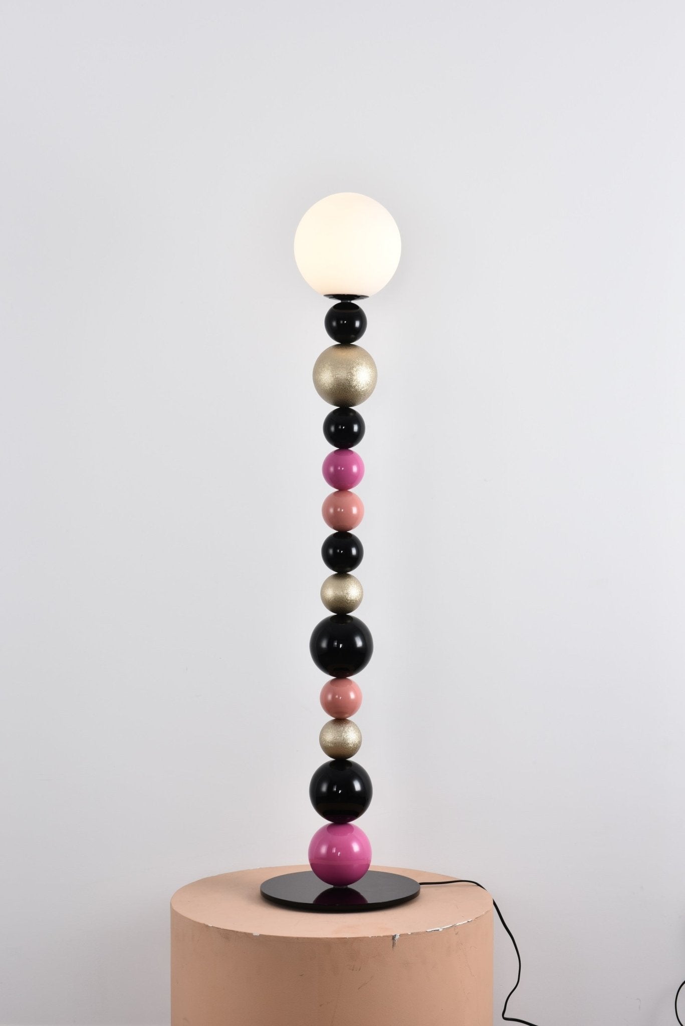 Kaleido Round Balls Stacking Floor Lamp-Neutral Decor