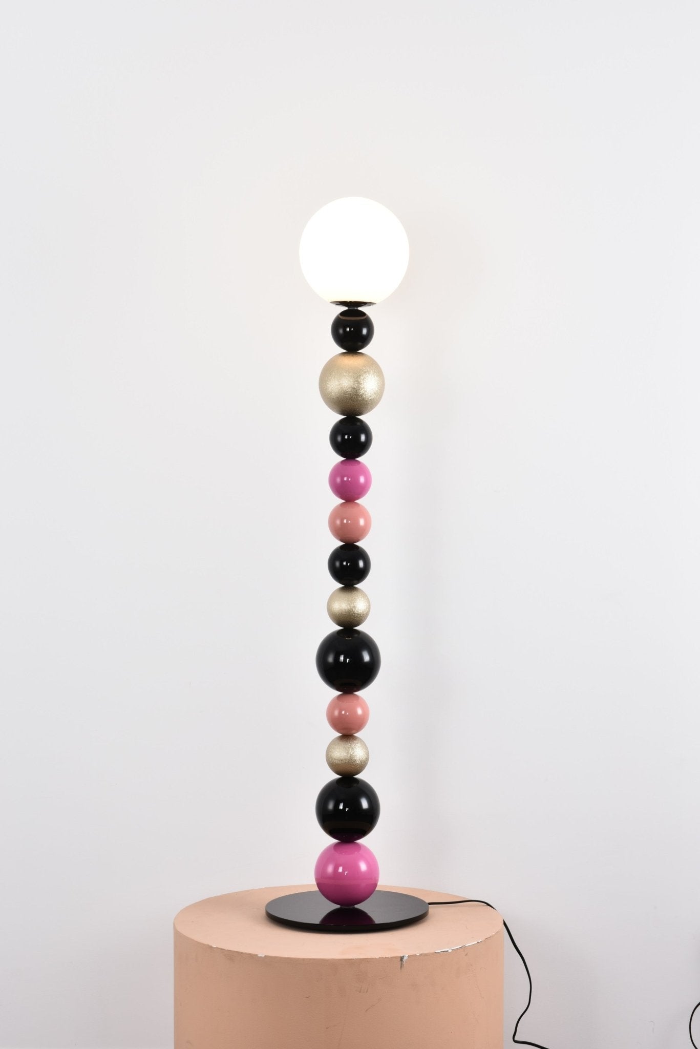 Kaleido Round Balls Stacking Floor Lamp-Neutral Decor