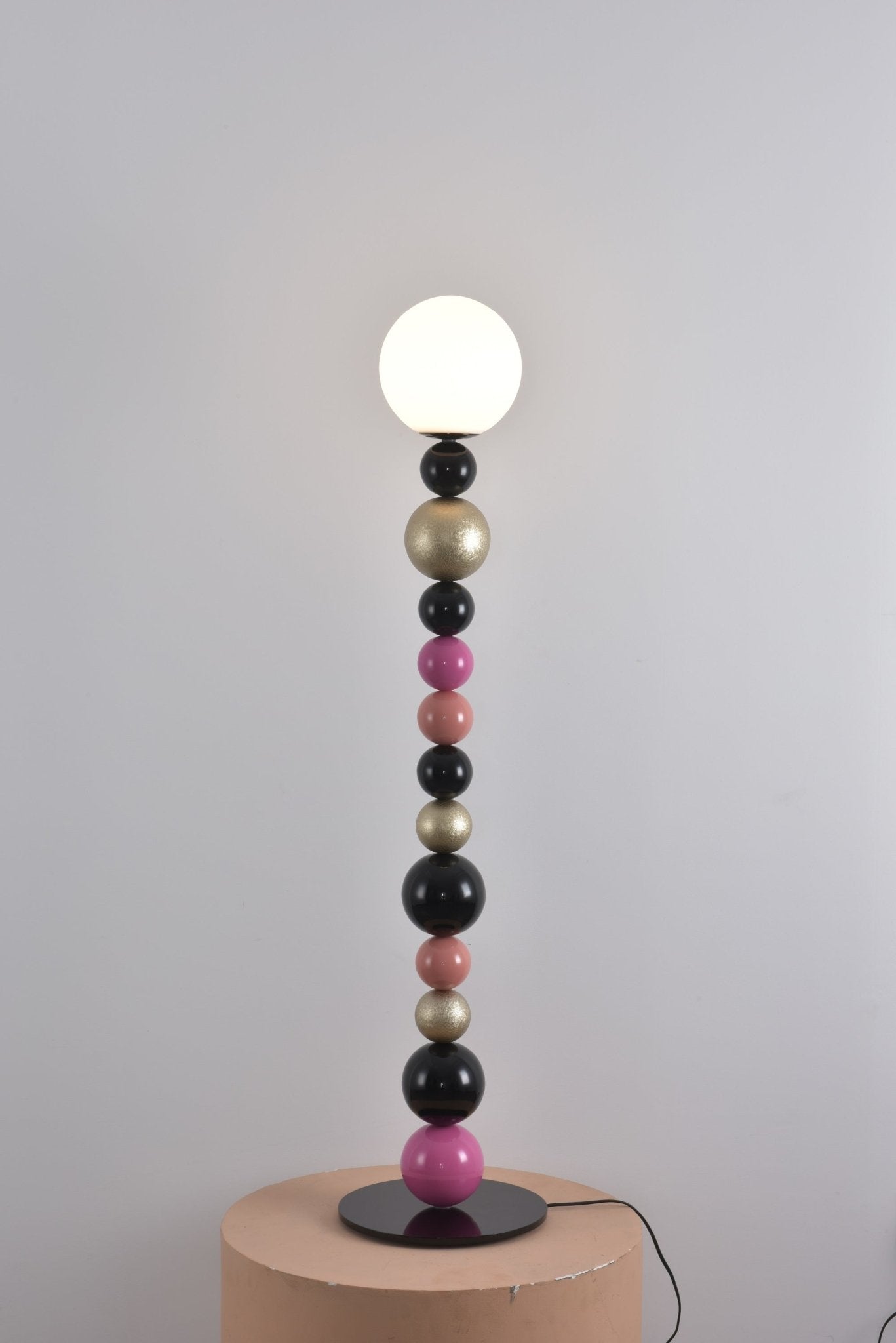 Kaleido Round Balls Stacking Floor Lamp-Neutral Decor