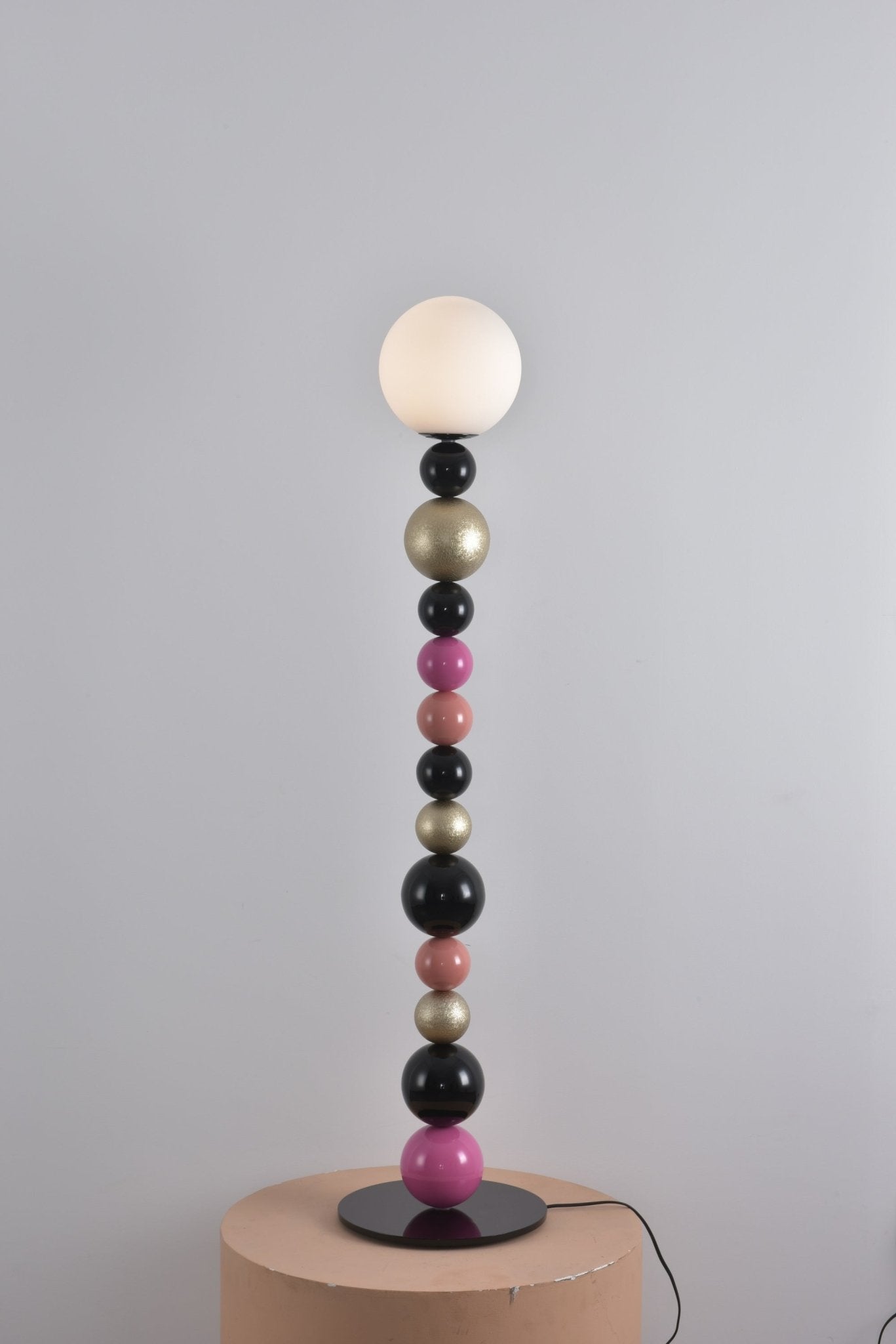 Kaleido Round Balls Stacking Floor Lamp-Neutral Decor