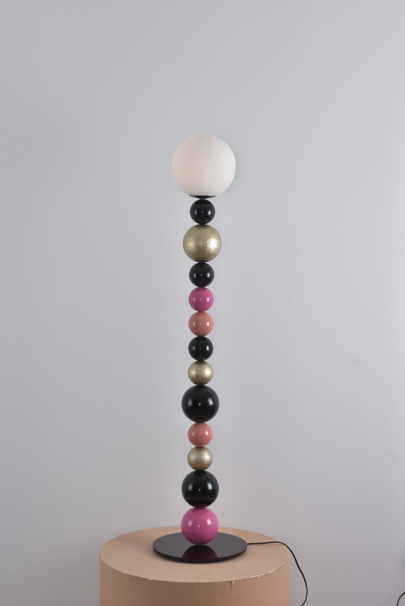 Kaleido Round Balls Stacking Floor Lamp-Neutral Decor