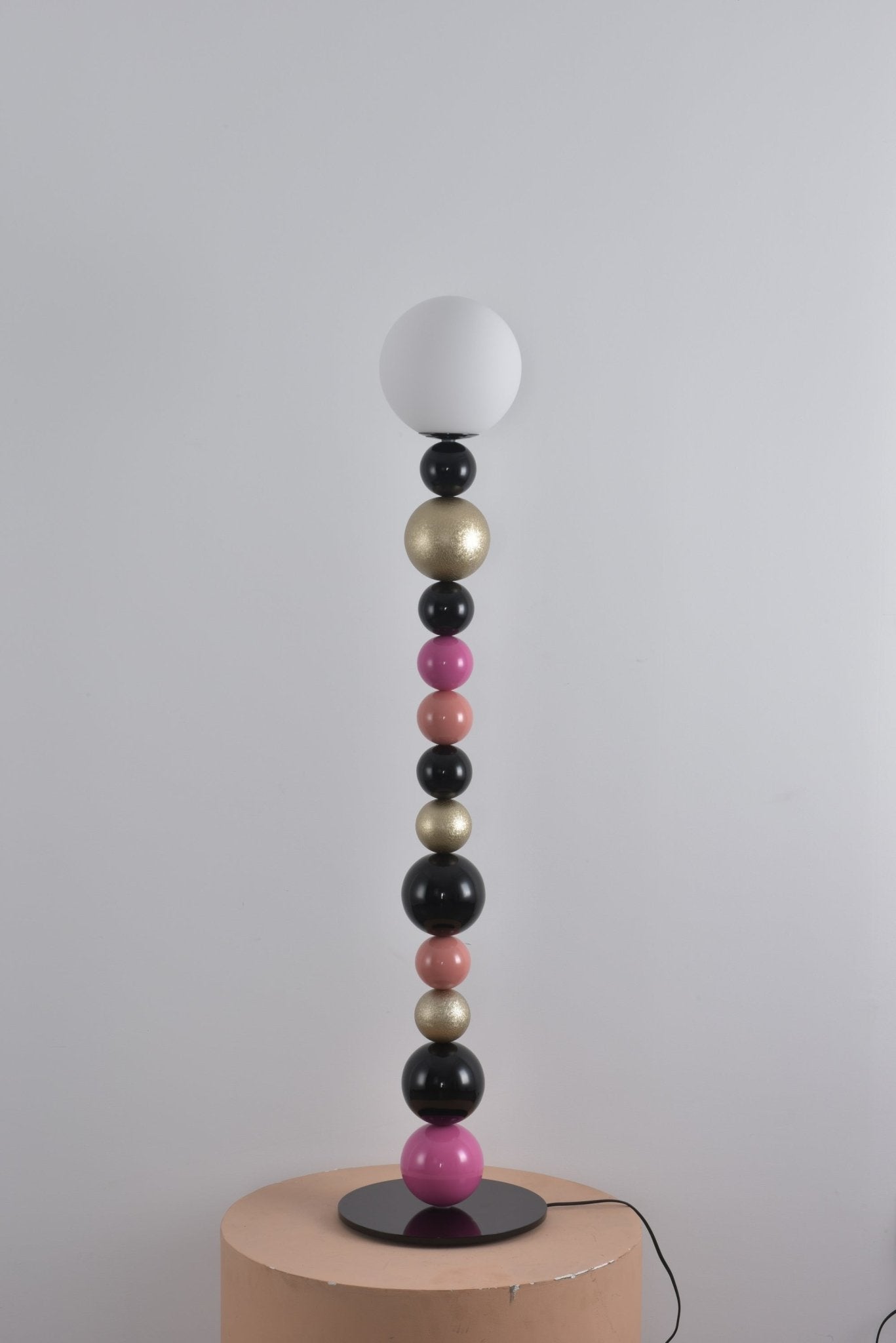 Kaleido Round Balls Stacking Floor Lamp-Neutral Decor