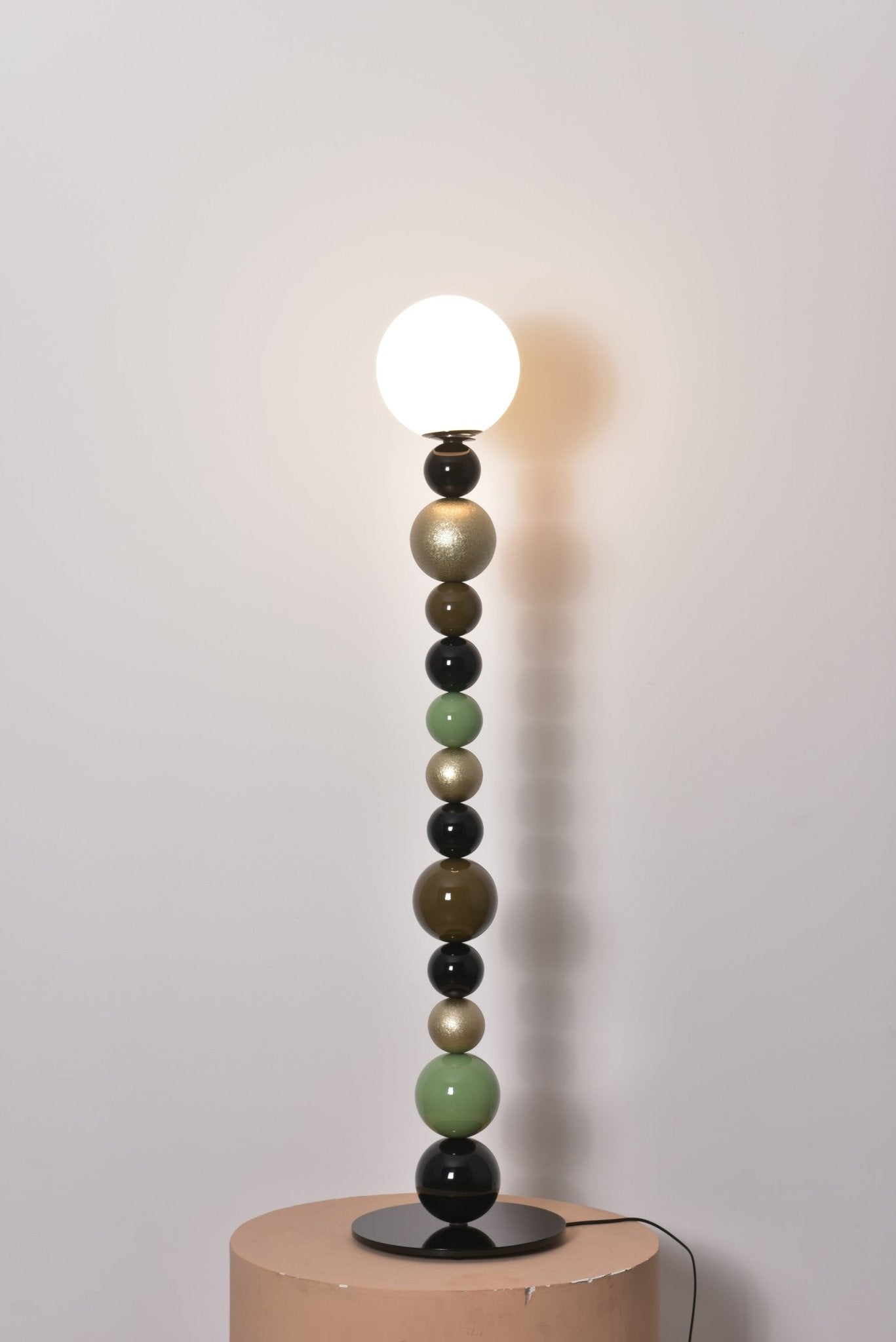 Kaleido Round Balls Stacking Floor Lamp-Neutral Decor