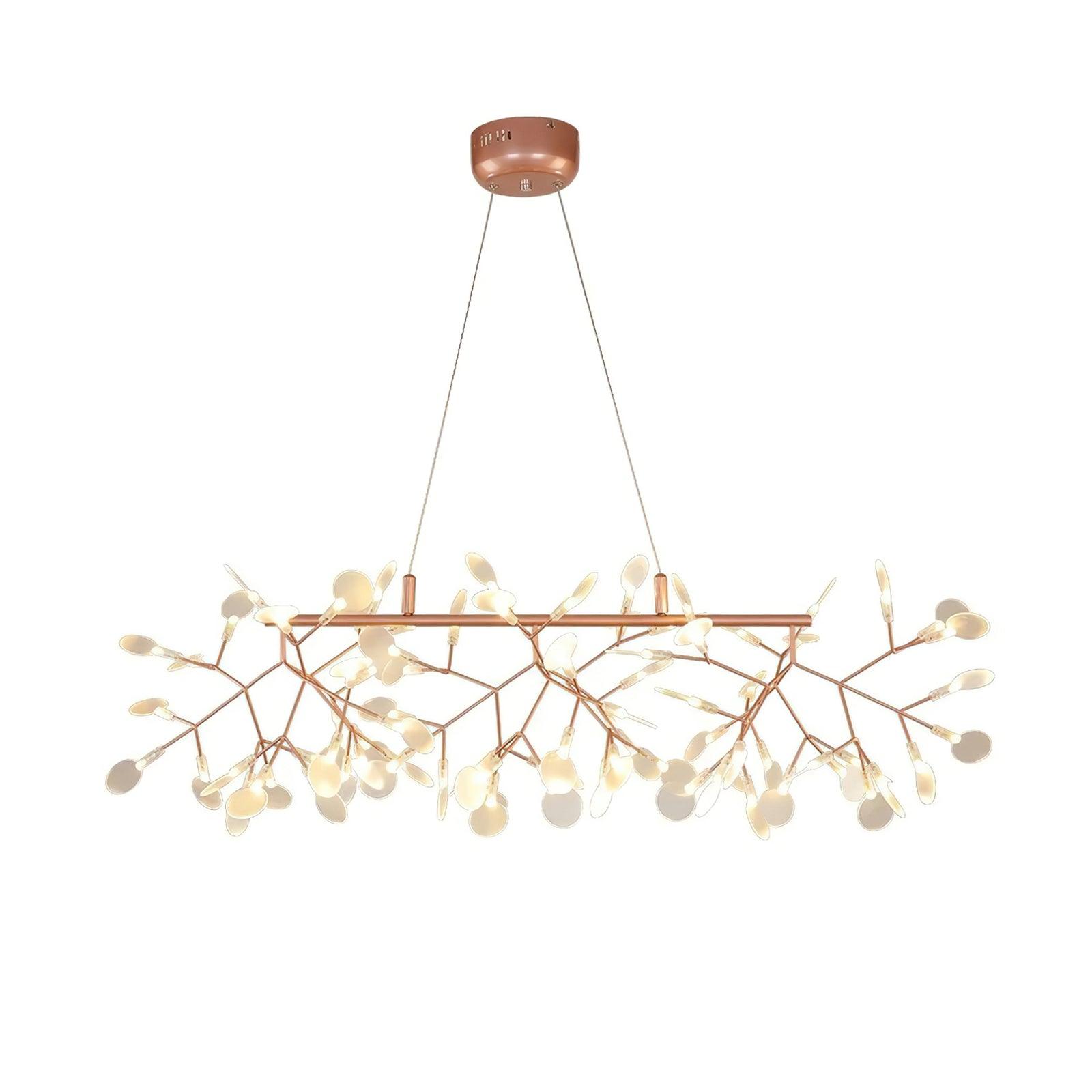Brenwen Chandelier LED Branch Long Linear Artistic-Neutral Decor