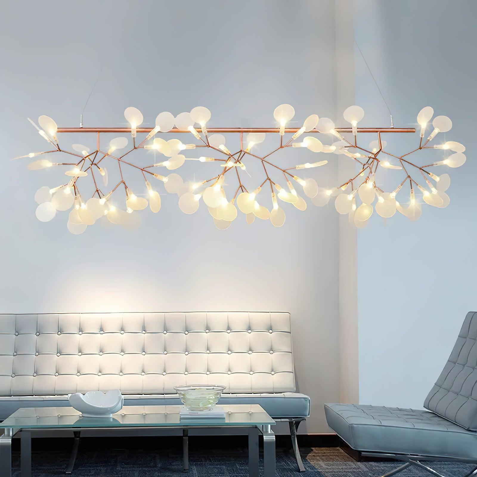 Brenwen Chandelier LED Branch Long Linear Artistic-Neutral Decor