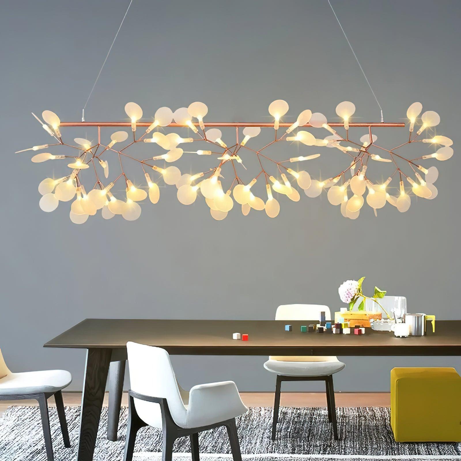 Brenwen Chandelier LED Branch Long Linear Artistic-Neutral Decor