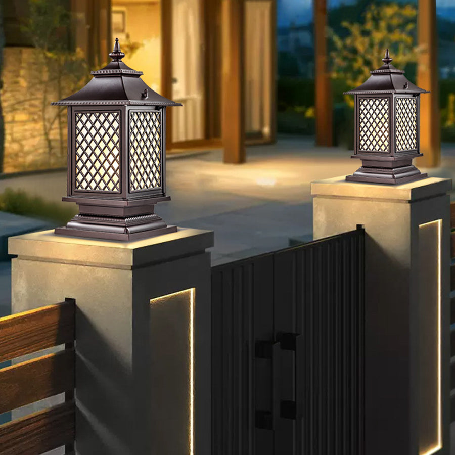 Jeroe Three Color Temperature Outdoor Pillar Light