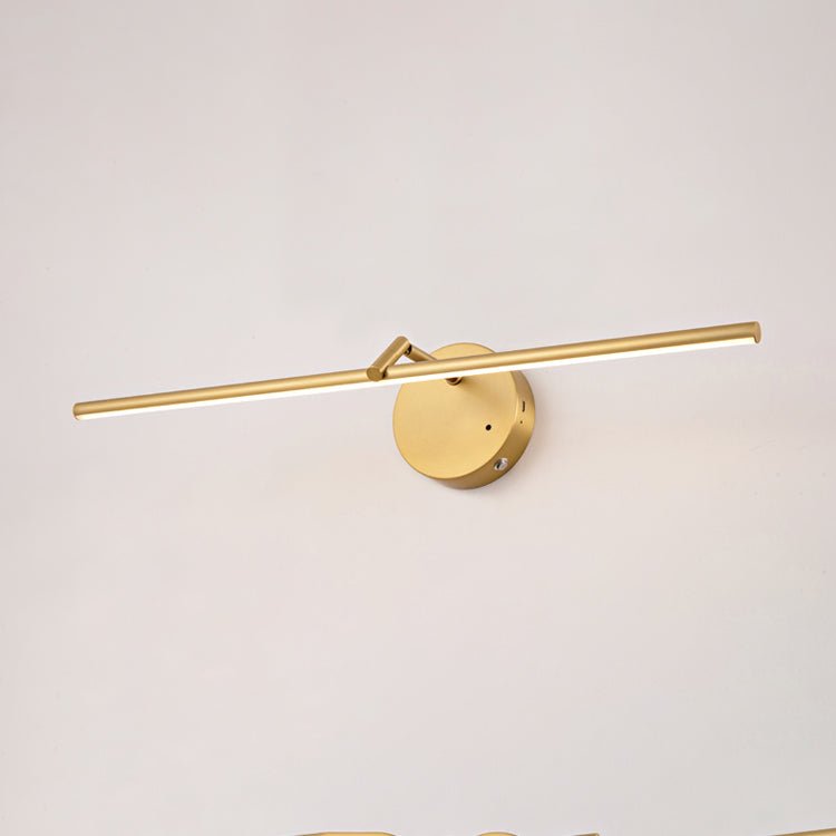 Suly Slim Gold Rechargeable Wall Light-Neutral Decor