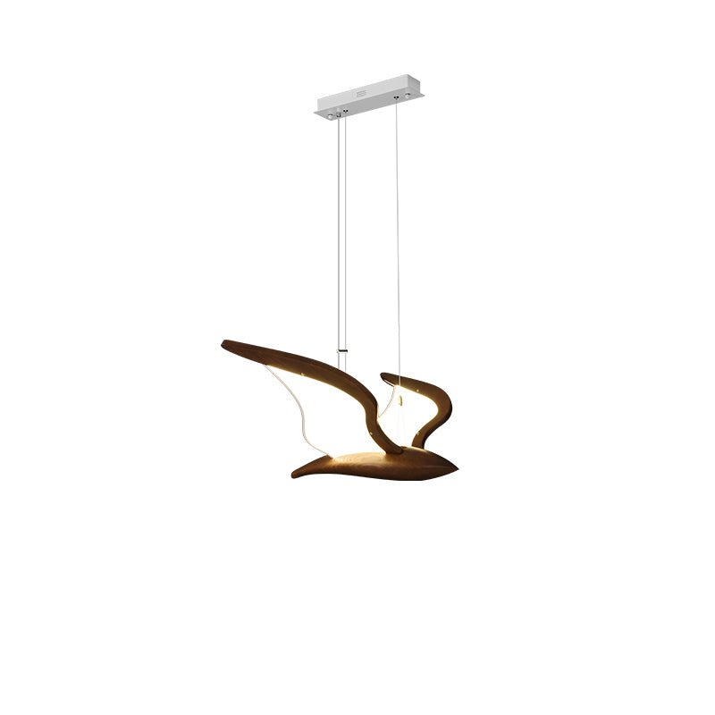 Lyvynia Organic Wood Pendant Light-Neutral Decor