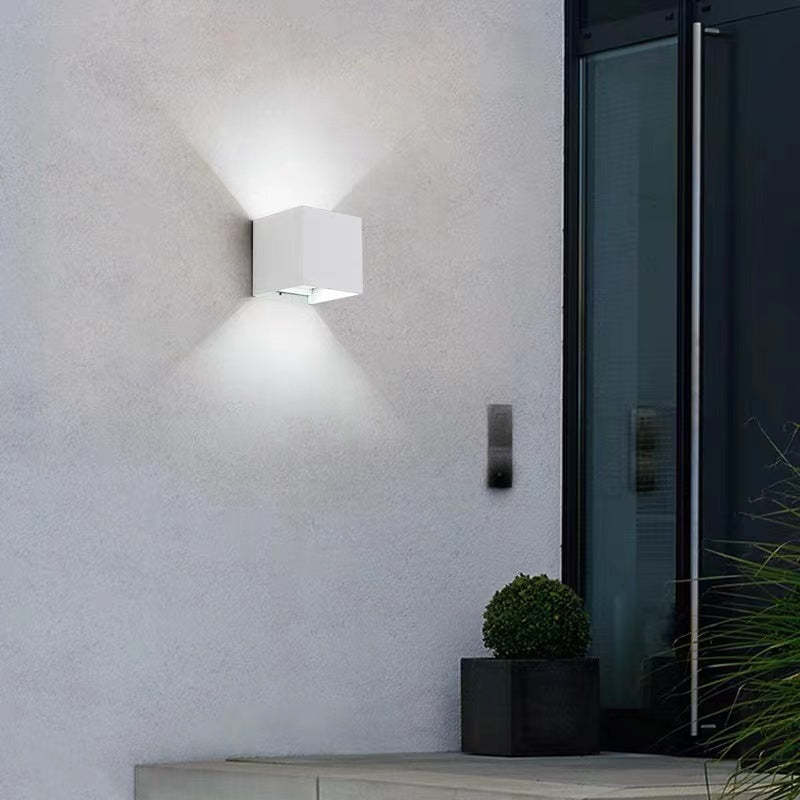 Nexu Modern Adjustable Square Outdoor Wall Lamp LED-Neutral Decor