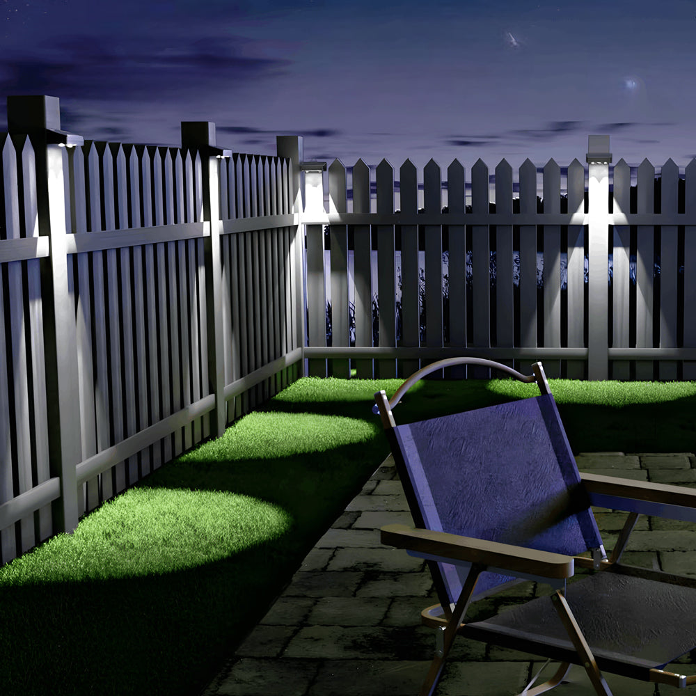 Wlla Square Multi-Color Ambient ABS Outdoor Wall Lights