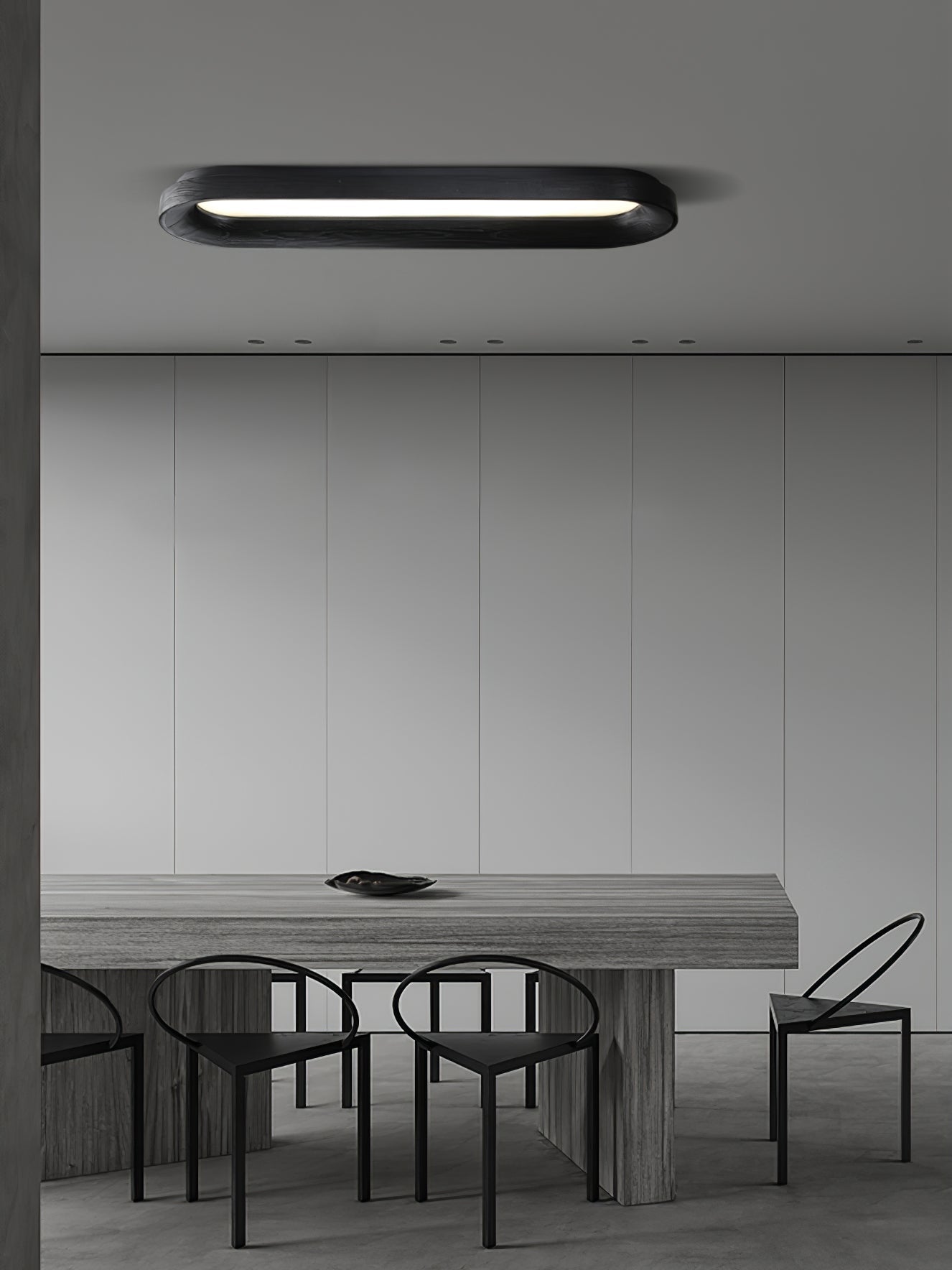 Zatalel Modern Minimalist Flowing Cloud Wood Ceiling Lamp-Neutral Decor