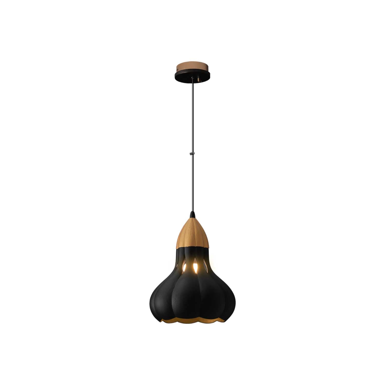 Arraeion Individual Creativity Wood Pendant Lamp-Neutral Decor