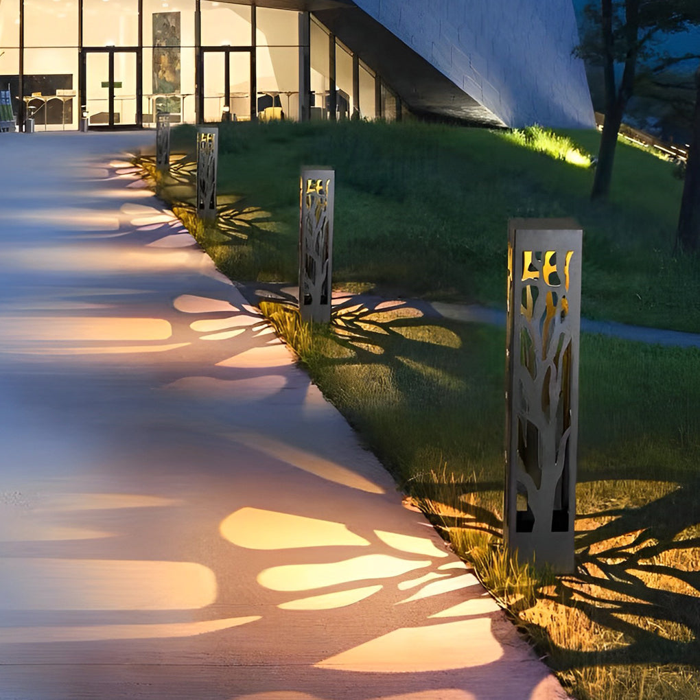 Darrel Modern Creative Stainless Steel Outdoor Lawn Lights