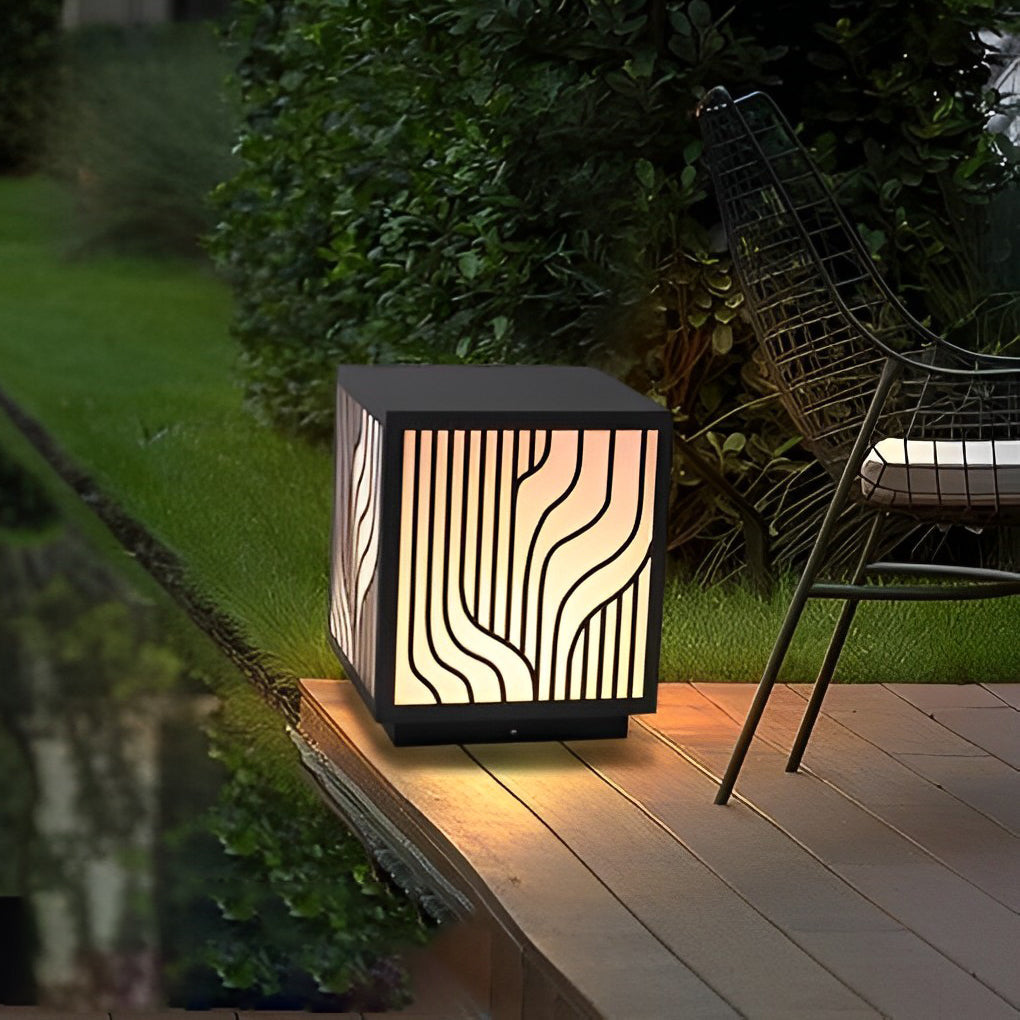 Primav Creative LED Modern Outdoor Fence Post Light