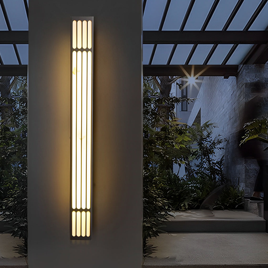 Astid Rectangular LED Modern Marble Outdoor Wall Lamp