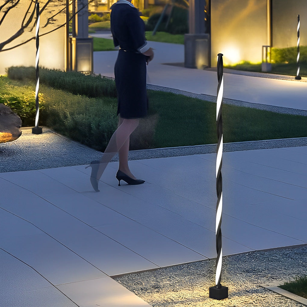 Dennis Linear LED Minimalist Outdoor Path Light