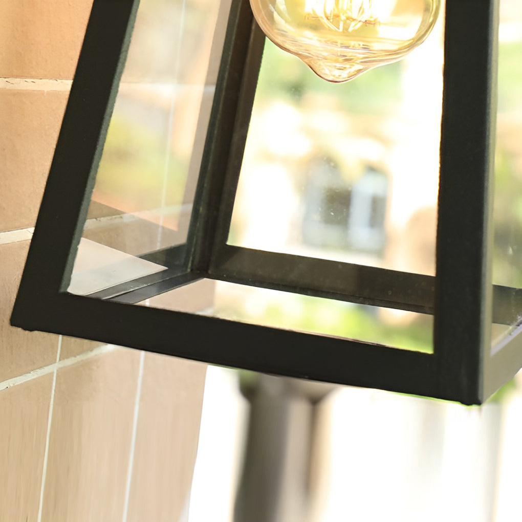 Larissa Trapezoidal LED Vintage Outdoor Wall Light