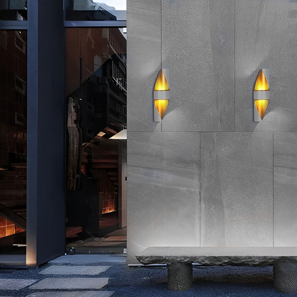 Wever Spiral Outdoor Wall Mounted Light