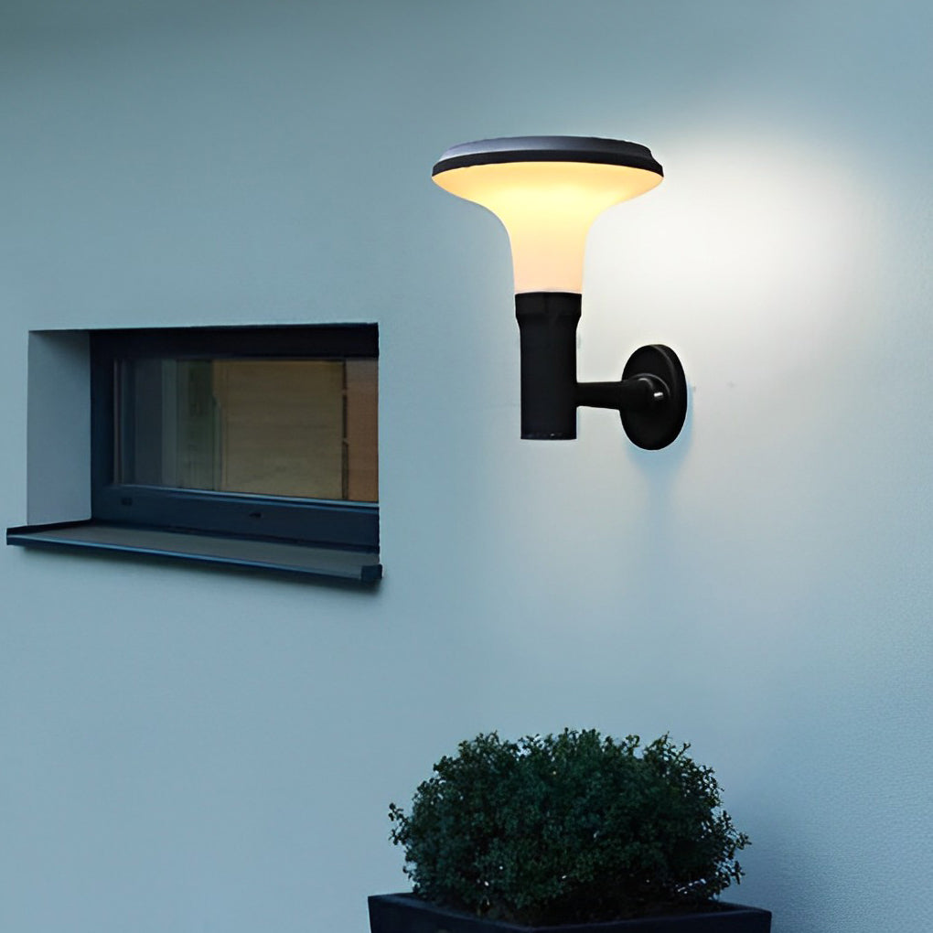 Sunine Round Flower LED Modern Outdoor Wall Lamp