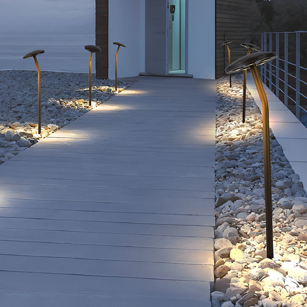 Nimble Mushroom Lawn Durable Pathway Lighting