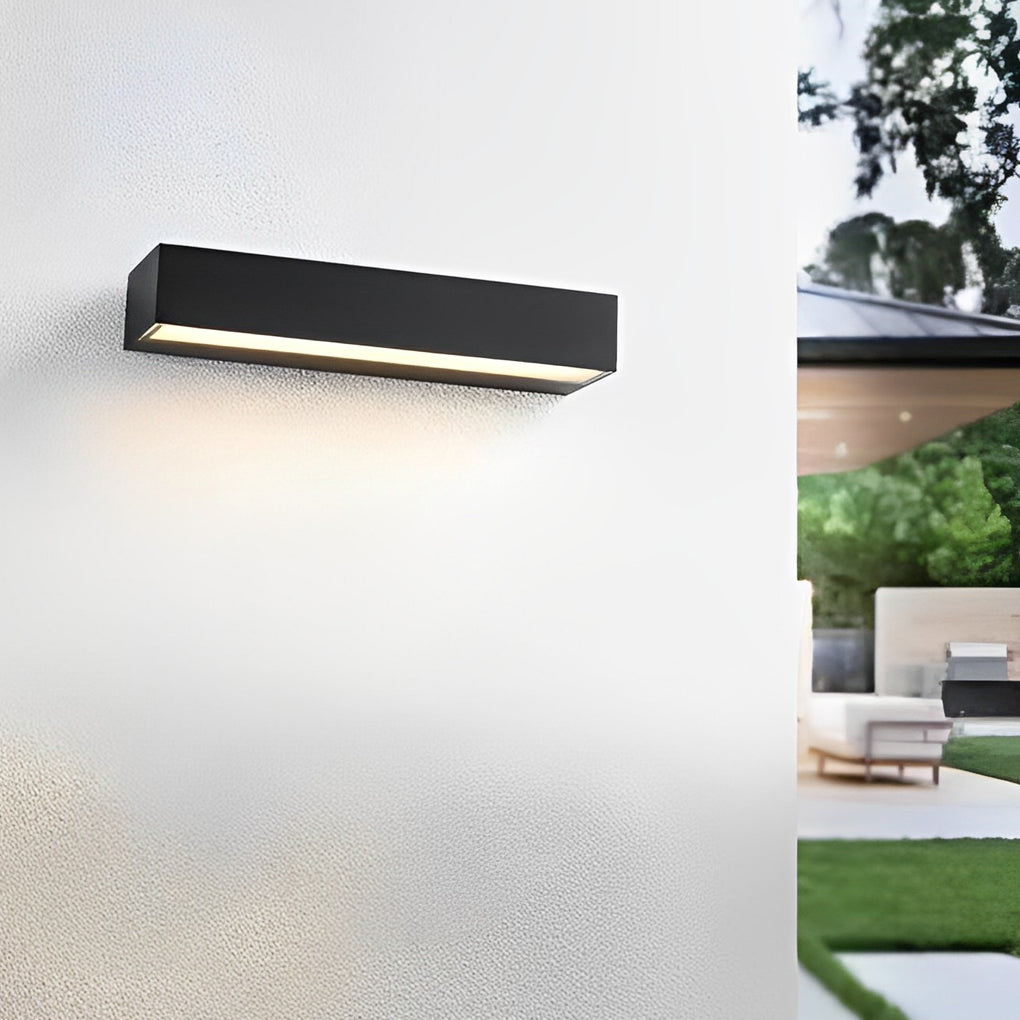 Rosemary Minimalist Strip Outdoor Wall Washer Light