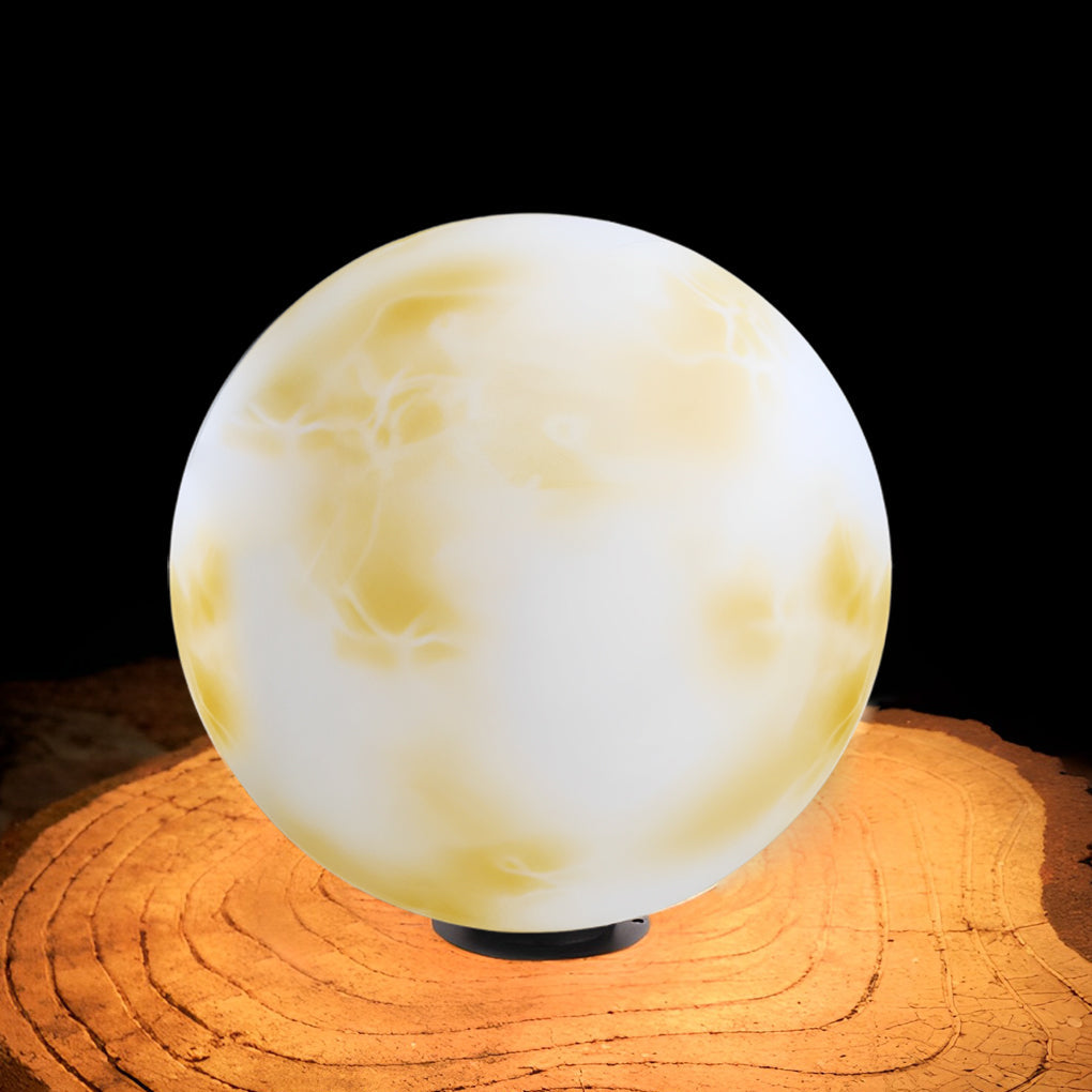 Admira Moon Pier-Mount Pillar PE Outdoor Post Light