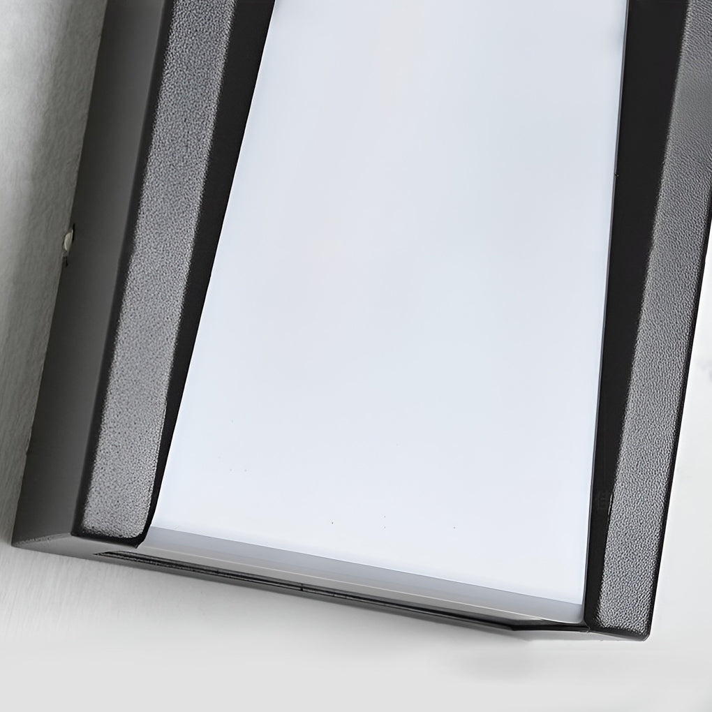 Vera LED Modern Steel Outdoor Sconces Wall Light