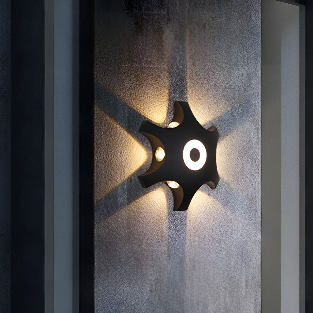 Joyn Flower Nordic Outdoor Wall Washer Lights