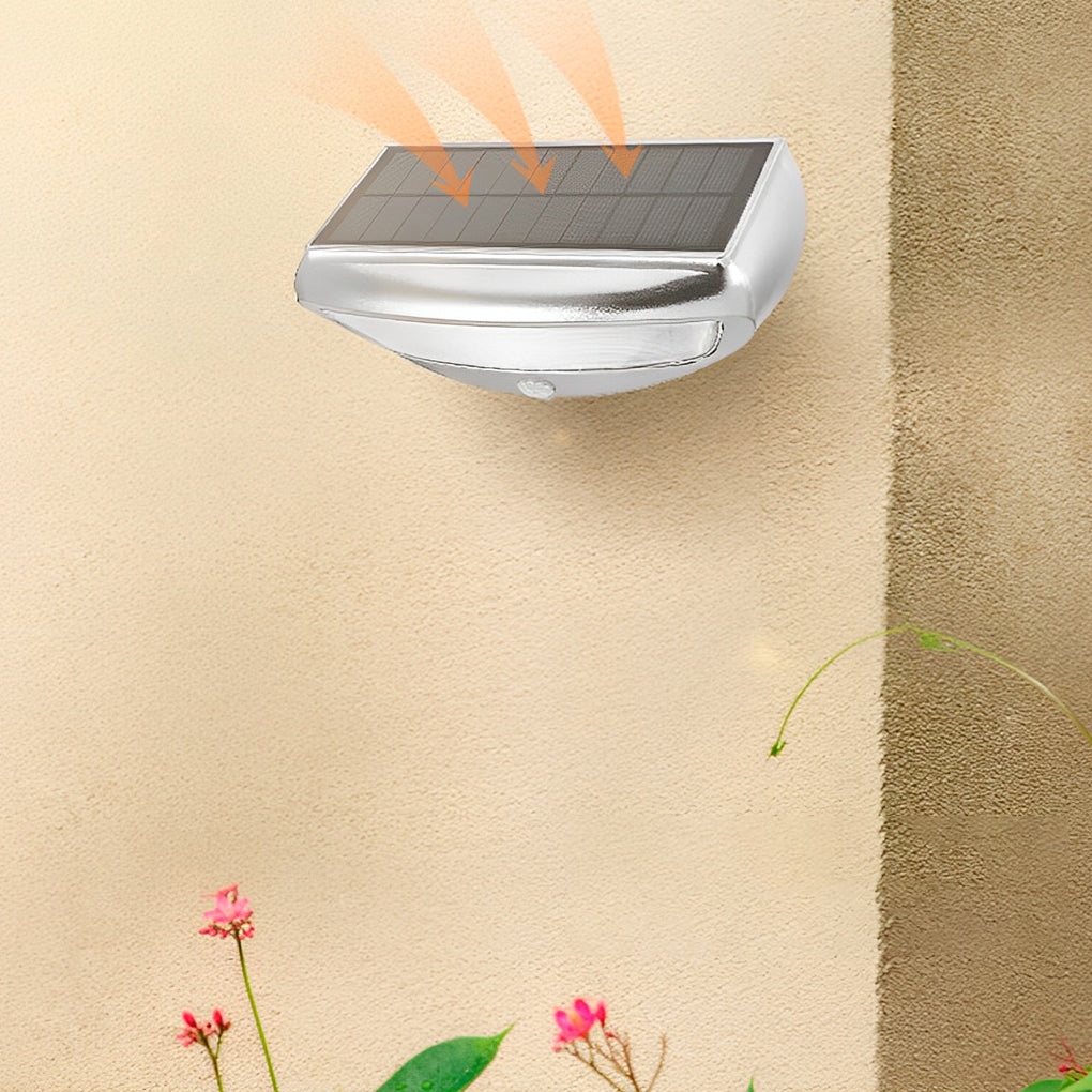 Mildre Motion Sensor Adjustable Solar ABS Outdoor Wall Lamp