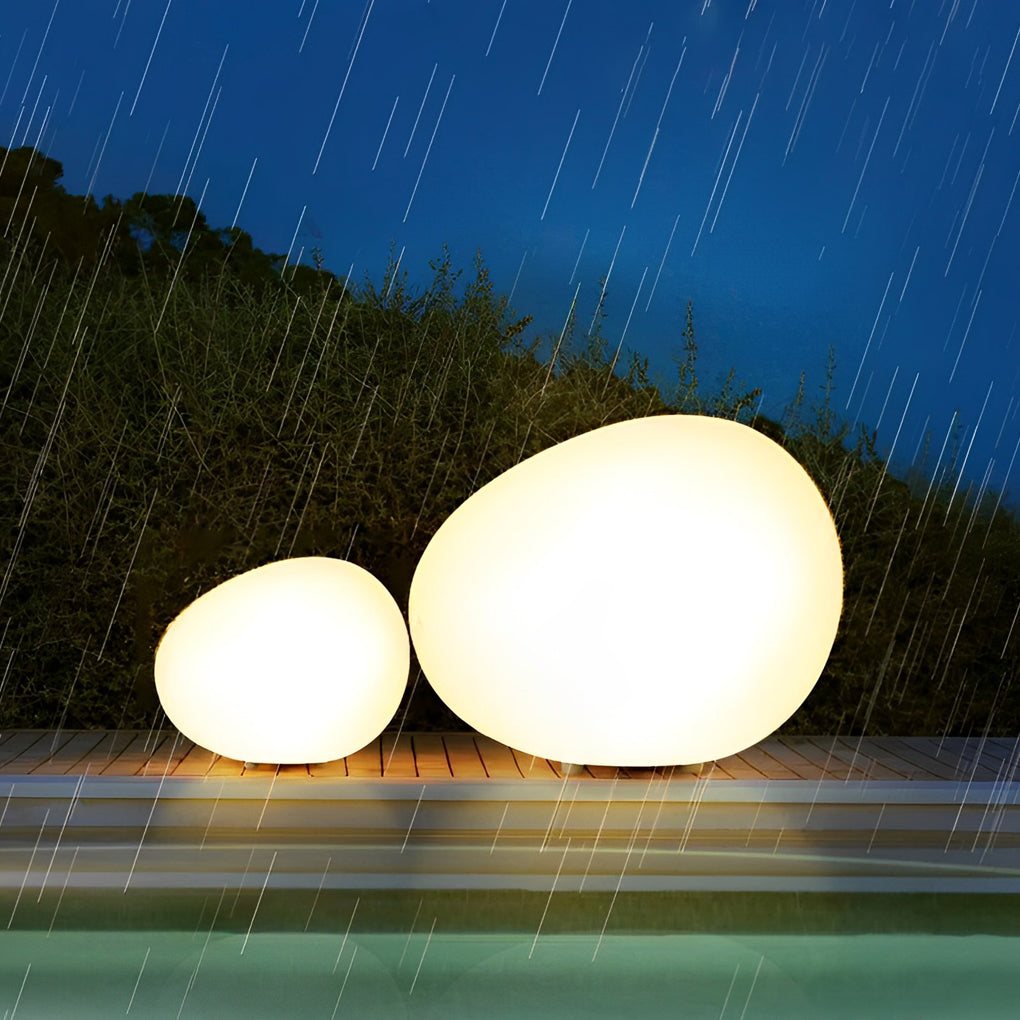 Nore Adjustable Cobblestone Plastic Outdoor Light