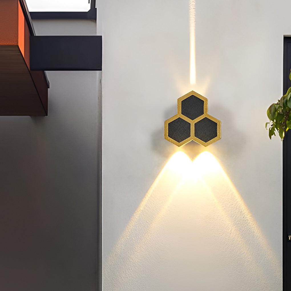 Miranda Beehive-shaped Modern Outdoor Wall Light