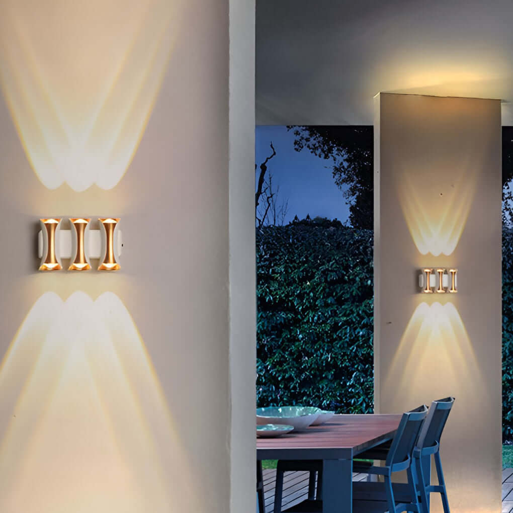 Phineas LED Modern Outdoor Wall Sconce Light